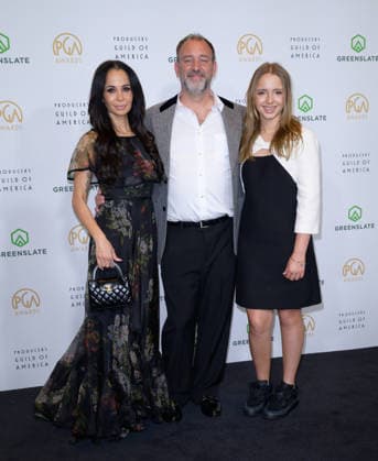 Producers Guild Awards 2026 - Los Angeles, USA LOS ANGELES, USA. February 28, 2026: Trey Parker, Boogie Tillmon & Betty Boogie Parker at the 37th Annual Producers Guild Awards at the Fairmont Century Plaza Hotel. Los Angeles CA USA  Copyright: xPaulxSmith Featureflashx