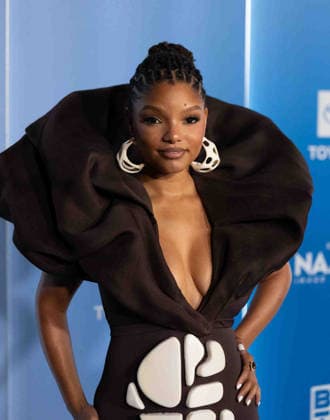 February 28, 2026, Pasadena, Califorina, United States: Halle Bailey arrives on the red carpet of the 57th NAACP Image Awards at the Pasadena Convention Center in Pasadena California on February 28th 2026. Pasadena United States - ZUMAt169 20260228_zep_t169_023 Copyright: xConnorxTerryx