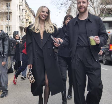Milan, Milan Women s Fashion Week Fall Winter 2026 27 - Women s Fashion, Fall Winter 2026 27 - Dolce & Gabbana fashion show - arrivals In the photo: Guest  Copyright: xLucaxPontix xipa-agency.netx xx IPA_Agency_IPA72197129