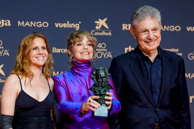 40th Goya Awards - Winners Room Dolores Fonci and Leticia Cristi poses as winner during 40th Goya Awards - Winners Room at International Barcelona Convention Center on February 28, 2026 in Barcelona, Spain Photo by ABACAPRESS.COM Barcelona Spain  Copyright: xABACAx