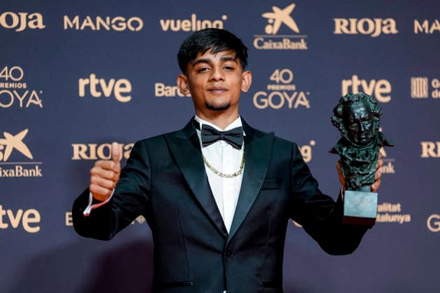 40th Goya Awards - Winners Room Antonio Fernandez poses as winner during 40th Goya Awards - Winners Room at International Barcelona Convention Center on February 28, 2026 in Barcelona, Spain Photo by ABACAPRESS.COM Barcelona Spain  Copyright: xABACAx