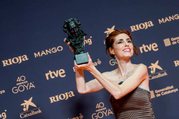 40th Goya Awards - Winners Room Miriam Garlo poses as winner during 40th Goya Awards - Winners Room at International Barcelona Convention Center on February 28, 2026 in Barcelona, Spain Photo by ABACAPRESS.COM Barcelona Spain  Copyright: xABACAx