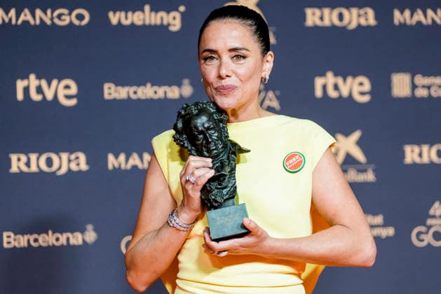 40th Goya Awards - Winners Room Patricia López Arnaiz poses as winner during 40th Goya Awards - Winners Room at International Barcelona Convention Center on February 28, 2026 in Barcelona, Spain Photo by ABACAPRESS.COM Barcelona Spain  Copyright: xABACAx