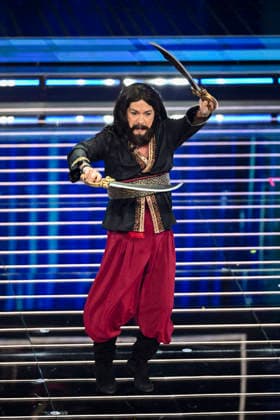 76th Italian Song Festival of Sanremo Final Evening part 1 Teatro Ariston - Sanremo, Italy Gigi Rock 76th Italian Song Festival of Sanremo Final Evening part 1 Teatro Ariston - Sanremo, Italy 28th February 2026 SGPItalia id 134399_075 Not Exclusive  Copyright: xAlfonsoxCatalano SGPx