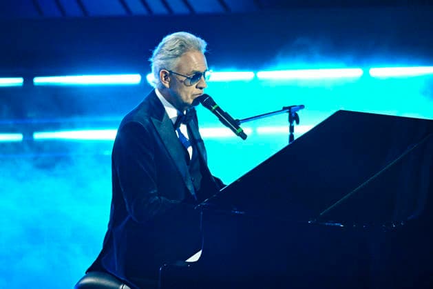 76th Italian Song Festival of Sanremo Final Evening part 1 Teatro Ariston - Sanremo, Italy Andrea Bocelli 76th Italian Song Festival of Sanremo Final Evening part 1 Teatro Ariston - Sanremo, Italy 28th February 2026 SGPItalia id 134399_075 Not Exclusive  Copyright: xAlfonsoxCatalano SGPx