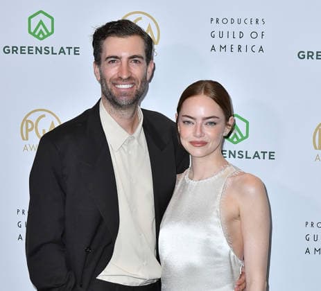 2026 Producers Guild Awards - Arrivals Dave McCary and Emma Stone attend the 2026 Producers Guild Awards at Fairmont Century Plaza on February 28, 2026 in Los Angeles, California. Los Angeles Fairmont Century City California USA Copyright: xCxFlanigan imageSPACEx