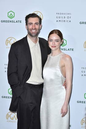 2026 Producers Guild Awards - Arrivals Dave McCary and Emma Stone attend the 2026 Producers Guild Awards at Fairmont Century Plaza on February 28, 2026 in Los Angeles, California. Los Angeles Fairmont Century City California USA Copyright: xCxFlanigan imageSPACEx