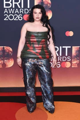 Lola Young bei der Verleihung der 46. BRIT Awards 2026 in der Co-op-Arena. Manchester, 28.02.2026 *** Lola Young at the presentation of the 46 BRIT Awards 2026 at the Co op Arena Manchester, 28 02 2026 Foto:xS.xVasx xFuturexImagex brit_awards_6545