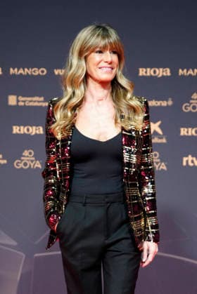 40th Goya Awards - Red Carpet Begona Gomez attends 40th Goya Awards - Red Carpet at International Barcelona Convention Center on February 28, 2026 in Barcelona, Spain Photo by ABACAPRESS.COM Barcelona Spain  Copyright: xABACAx