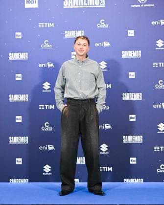 Sanremo, 76th Italian Song Festival - 2026 winners photocall. Pictured: Sayf  Copyright: xManuelexMangiarottix xipa-agency.netx xManuelexMangiarottix IPA_Agency_IPA72211406