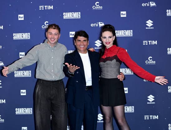 Sanremo, 76th Italian Song Festival - Photocall Winners of the 26th Festival - in the photo: Sal Da Vinci, Ditonellapiaga, Sayf.  Copyright: xTerenghi PoolxSanremo02x xipa-agency.netx xPoolxSanremox02x IPA_Agency_IPA72211562