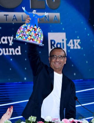 Sanremo, 76th Italian Song Festival - Photocall of the 26th Festival Winners - Pictured: Carlo Conti  Copyright: xTerenghi PoolxSanremo02x xipa-agency.netx xPoolxSanremox02x IPA_Agency_IPA72211594