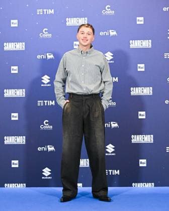 Sanremo, 76th Italian Song Festival - 2026 winners photocall. Pictured: Sayf  Copyright: xManuelexMangiarottix xipa-agency.netx xManuelexMangiarottix IPA_Agency_IPA72211403