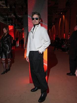 MFW - FILA Front Row Dylan Sprouse attends the FILA fashion show during the Milan Womenswear Fall Winter 2026 2027 Fashion Week on March 1, 2026 in Milan, Italy. Photo by Riccardo Giordano IPA ABACAPRESS.COM MILAN Italy  Copyright: xGiordanoxRiccardo IPA ABACAx