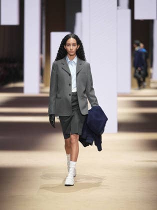 Milan, Milan Women s Fashion Week: Fall Winter 2026 27 - Women s Fashion, Fall Winter 2026 27 - FILA fashion show - catwalk in the photo: model  Copyright: xRiccardoxGiordanox xipa-agency.netx xRiccardoxGIordanox IPA_Agency_IPA72213665