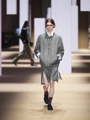 Milan, Milan Women s Fashion Week: Fall Winter 2026 27 - Women s Fashion, Fall Winter 2026 27 - FILA fashion show - catwalk in the photo: model  Copyright: xRiccardoxGiordanox xipa-agency.netx xRiccardoxGIordanox IPA_Agency_IPA72213783
