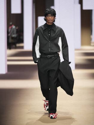Milan, Milan Women s Fashion Week: Fall Winter 2026 27 - Women s Fashion, Fall Winter 2026 27 - FILA fashion show - catwalk in the photo: model  Copyright: xRiccardoxGiordanox xipa-agency.netx xRiccardoxGIordanox IPA_Agency_IPA72214000