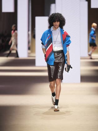 Milan, Milan Women s Fashion Week: Fall Winter 2026 27 - Women s Fashion, Fall Winter 2026 27 - FILA fashion show - catwalk in the photo: model  Copyright: xRiccardoxGiordanox xipa-agency.netx xRiccardoxGIordanox IPA_Agency_IPA72214052