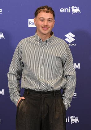 March 1, 2026, Sanremo, ITALY: Second-place Italian singer Sayf poses during a photocall at the 76th Sanremo Italian Song Festival, Sanremo, Italy, 01 March 2026. The 76th Sanremo Italian Song Festival started on 24 February and concluded on the evening of 28 February 2026. ANSA ETTORE FERRARI. Sanremo ITALY  - ZUMAa110 20260301_zaf_a110_160 Copyright: xEttorexFerrarix