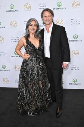 Nikki Boyer und Tommy Fields bei der 37. Verleihung der Producers Guild Awards 2026 im Hotel Fairmont Century Plaza. Los Angeles, 28.02.2026