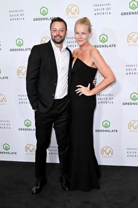 Lars Knudsen und Amy BonFleur bei der 37. Verleihung der Producers Guild Awards 2026 im Hotel Fairmont Century Plaza. Los Angeles, 28.02.2026