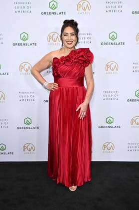 Michelle Wong bei der 37. Verleihung der Producers Guild Awards 2026 im Hotel Fairmont Century Plaza. Los Angeles, 28.02.2026