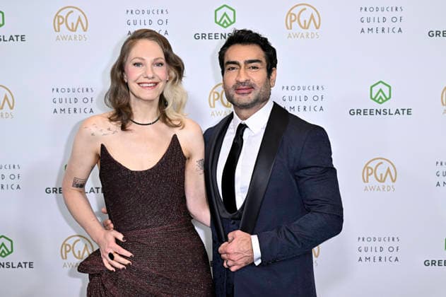 Emily V. Gordon und Kumail Nanjiani bei der 37. Verleihung der Producers Guild Awards 2026 im Hotel Fairmont Century Plaza. Los Angeles, 28.02.2026
