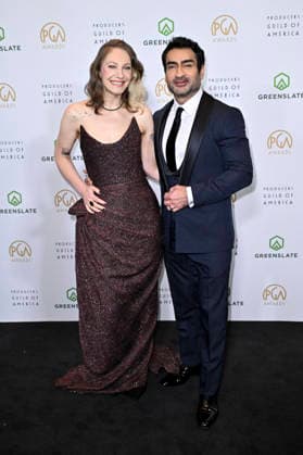 Emily V. Gordon und Kumail Nanjiani bei der 37. Verleihung der Producers Guild Awards 2026 im Hotel Fairmont Century Plaza. Los Angeles, 28.02.2026