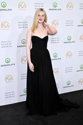 Elle Fanning bei der 37. Verleihung der Producers Guild Awards 2026 im Hotel Fairmont Century Plaza. Los Angeles, 28.02.2026