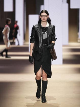 Milan, Milan Women s Fashion Week: Fall Winter 2026 27 - Women s Fashion, Fall Winter 2026 27 - FILA fashion show - catwalk in the photo: model  Copyright: xRiccardoxGiordanox xipa-agency.netx xRiccardoxGIordanox IPA_Agency_IPA72214064