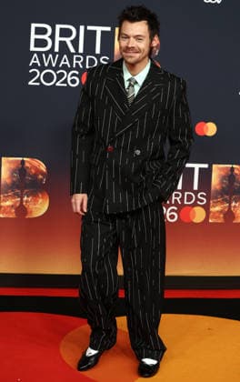 BRIT Awards 2026 in Manchester, UK - 28 Feb 2026 Harry Styles attends The BRIT Awards 2026. Manchester United Kingdom Copyright: xFredxDuvalx xSOPAxImagesx FD_The_Brits_2026_23