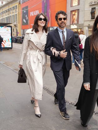 Milan, Milan Women s Fashion Week: Fall Winter 2026 27 - Women s Fashion, Fall Winter 2026 27 - Giorgio Armani fashion show - arrivals in the photo: Pilar Fogliati  Copyright: xRiccardoxGiordanox xipa-agency.netx xRiccardoxGIordanox IPA_Agency_IPA72214334