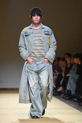 Milan, Milan Women s Fashion Week Fall Winter 2026 27 - Women s Fashion, Fall Winter 2026 27 - HUI fashion show - catwalk in the photo: model  Copyright: xSimonaxChiocciax xipa-agency.netx xFotosickix IPA_Agency_IPA72215845