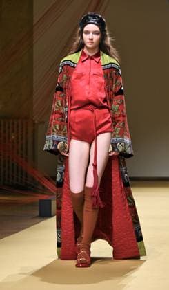 Milan, Italy UHI Milano Fashion Week fall winter 2026 2027 In the photo: HUI shows the fashion show  Copyright: xNickxZonnax xipa-agency.netx xNickxZonnax IPA_Agency_IPA72222986