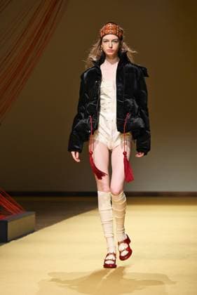Milan, Italy UHI Milano Fashion Week fall winter 2026 2027 In the photo: HUI shows the fashion show  Copyright: xNickxZonnax xipa-agency.netx xNickxZonnax IPA_Agency_IPA72223104