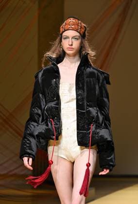Milan, Italy UHI Milano Fashion Week fall winter 2026 2027 In the photo: HUI shows the fashion show  Copyright: xNickxZonnax xipa-agency.netx xNickxZonnax IPA_Agency_IPA72223107