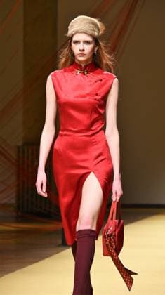 Milan, Italy UHI Milano Fashion Week fall winter 2026 2027 In the photo: HUI shows the fashion show  Copyright: xNickxZonnax xipa-agency.netx xNickxZonnax IPA_Agency_IPA72223121