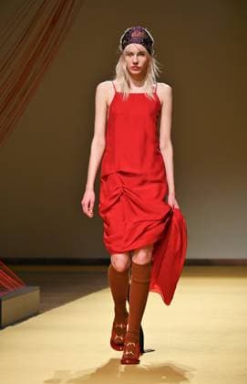 Milan, Italy UHI Milano Fashion Week fall winter 2026 2027 In the photo: HUI shows the fashion show  Copyright: xNickxZonnax xipa-agency.netx xNickxZonnax IPA_Agency_IPA72223146