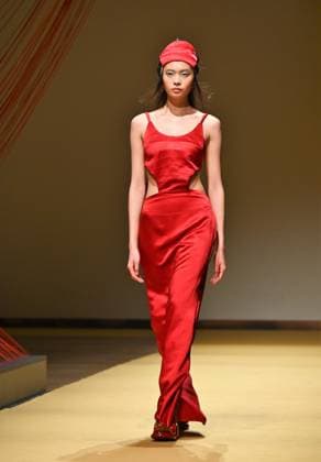 Milan, Italy UHI Milano Fashion Week fall winter 2026 2027 In the photo: HUI shows the fashion show  Copyright: xNickxZonnax xipa-agency.netx xNickxZonnax IPA_Agency_IPA72223150