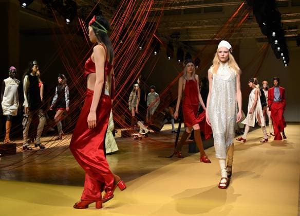Milan, Italy UHI Milano Fashion Week fall winter 2026 2027 In the photo: HUI shows the fashion show  Copyright: xNickxZonnax xipa-agency.netx xNickxZonnax IPA_Agency_IPA72223164