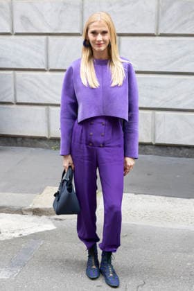 ARMANI - Guest arrivals - Milan Fashion Week - Womenswear Fall Winter 2026 2027 MILAN, ITALY - FEBRUARY 28: Celine Lock arrives to Armani fashion show during the Milan Womenswear Fall Winter 2026 2027 Fashion Week on March1st, 2026 in Milan, Italy. Photo by Marco Piovanotto Abacapress.com  Copyright: xPiovanottoxMarco ABACAx