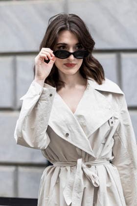 ARMANI - Guest arrivals - Milan Fashion Week - Womenswear Fall Winter 2026 2027 MILAN, ITALY - FEBRUARY 28: Pilar Fogliati arrives to Armani fashion show during the Milan Womenswear Fall Winter 2026 2027 Fashion Week on March1st, 2026 in Milan, Italy. Photo by Marco Piovanotto Abacapress.com  Copyright: xPiovanottoxMarco ABACAx