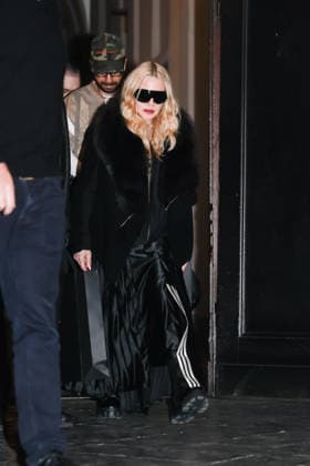 Milan, Celebrity sightings during Milan Fashion Week Womenswear Fall Winter 2026 2027 - Women s Fashion, Fall Winter 2026 2027. Pictured: Madonna (American singer-songwriter and actress) arrives at the presentation of Ann Demeulemeester s new boutique on Via Monte Napoleone.  Copyright: xAlessandroxBremecx xipa-agency.netx xx IPA_Agency_IPA72228171