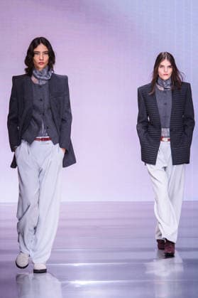 Milano Fashion Week - Women F W 26-27 Giorgio Armani fashion show Catwalk Milan, Italy ;Leah Risi Milano Fashion Week - Women F W 26-27 Giorgio Armani fashion show Catwalk Milan, Italy 1st March 2026 SGPItalia id 134512_003 * Not Exclusive  Copyright: xLorenzoxBaroncelli SGPx