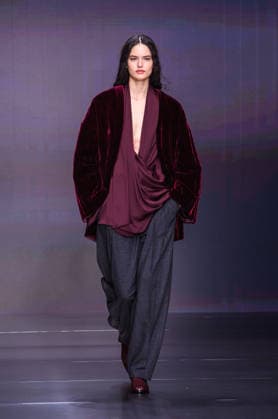 Milano Fashion Week - Women F W 26-27 Giorgio Armani fashion show Catwalk Milan, Italy Milano Fashion Week - Women F W 26-27 Giorgio Armani fashion show Catwalk Milan, Italy 1st March 2026 SGPItalia id 134512_003 * Not Exclusive  Copyright: xLorenzoxBaroncelli SGPx
