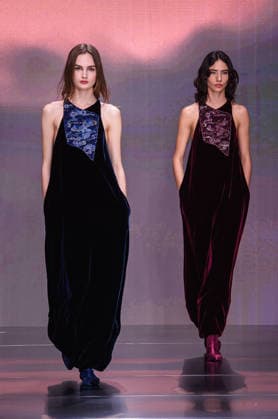 Milano Fashion Week - Women F W 26-27 Giorgio Armani fashion show Catwalk Milan, Italy Bernie Ross; Milano Fashion Week - Women F W 26-27 Giorgio Armani fashion show Catwalk Milan, Italy 1st March 2026 SGPItalia id 134512_003 * Not Exclusive  Copyright: xLorenzoxBaroncelli SGPx