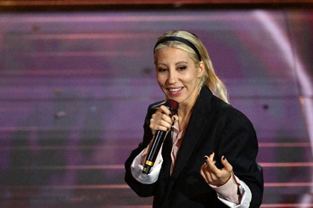 foto IPP felice de martino sanremo 01 03 2026 puntata della trasmissione domenica IN nella foto malika ayane