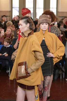 March 1, 2026, Milan, Lombardy, Italy: A model walks the runway during the FRANCESCA LIBERATORE Fall Winter 2026 27 fashion show as part of Milan Women s Fashion Week in Milan on March 1, 2026. Milan Italy  - ZUMAp285 20260301_zep_p285_081 Copyright: xGennaroxPiscopox