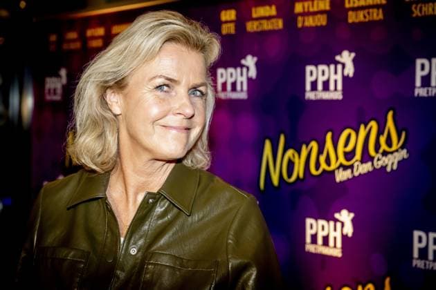 GOUDA - Irene Moors on the red carpet at the Gouda Theater. Premiere Nonsense (Jon van Eerd s Pretpakhuis) ROBIN UTRECHT ANP netherlands out - belgium out  Copyright: xx x552153871x originalFilename: 552153871.jpg