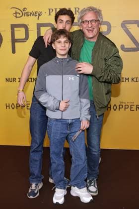 Special Screeniing Hoppers Kai Lentrodt, Samuel Bochardt-Fernandez, Johann Bochardt-Fernandez Special Screening des Animationsabenteuers Hoppers im Zoo Palast Berlin Datum: 01.03.2026 Copyright: xEventpress Kratschx